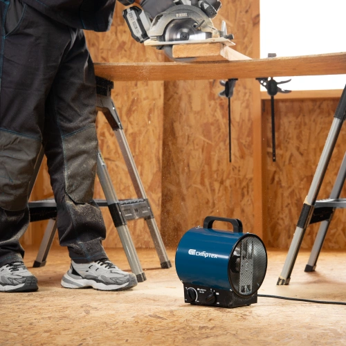 Тепловая пушка ТВ-2М (тепловентилятор), 230 В, 2 режима: вентилятор / 2000 Вт Сибртех по ценам производителя в Казани с доставкой по всей России