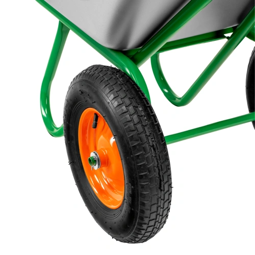 Тачка садово-строительная, 2-х колесная, усиленная, грузоподъемность 320 кг, объем 100 л Palisad по ценам производителя в Казани с доставкой по всей России