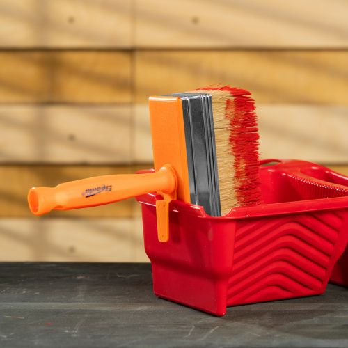 Кисть-ракля, 50х140 мм, натуральная щетина, пластмассовый корпус, пластмассовая ручка Sparta купить в Москве с доставкой по всей России | ProtosMarket.ru