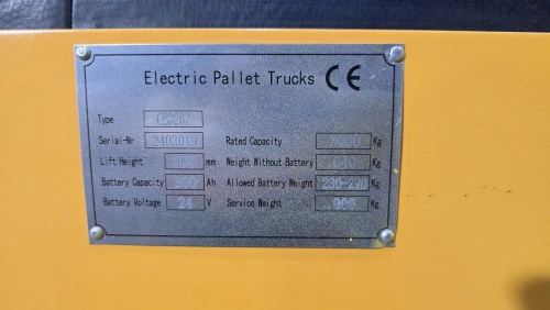 Тележка электрическая 2000 кг 1150 мм XILIN CBD20Z с кабиной 24/320 В/Ач по ценам производителя в Казани с доставкой по всей России