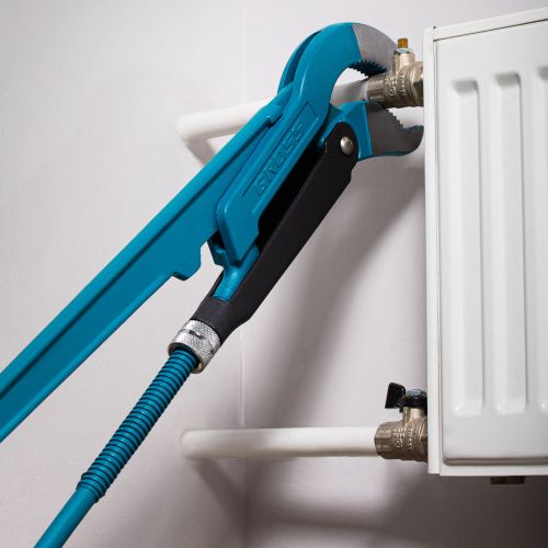 Ключ трубный рычажный 3, №4, цельнокованый, CrV, тип "S" Gross купить в Москве с доставкой по всей России | ProtosMarket.ru