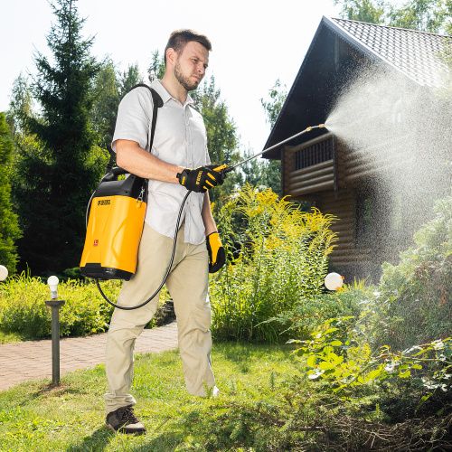 Опрыскиватель аккумуляторный D-8LI, 8 л, 12 В, 2 Ач Denzel по ценам производителя в Казани с доставкой по всей России