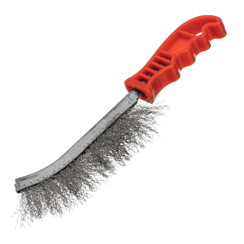 Щетка металлическая фосфатированная, пластиковая ручка Matrix по ценам производителя в Казани с доставкой по всей России