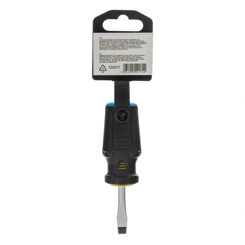 Отвертка, SL6x38 мм, S2, 3к рукоятка Denzel по ценам производителя в Казани с доставкой по всей России