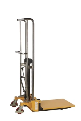 Штабелер гидравлический 0,4 т 1,5 м TOR PJ4150 облегченный по ценам производителя в Казани с доставкой по всей России