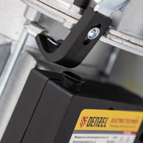 Тельфер электрический TF-800, 0.8 т, 1300 Вт, высота 12 м, 8 м/мин Denzel по ценам производителя в Казани с доставкой по всей России