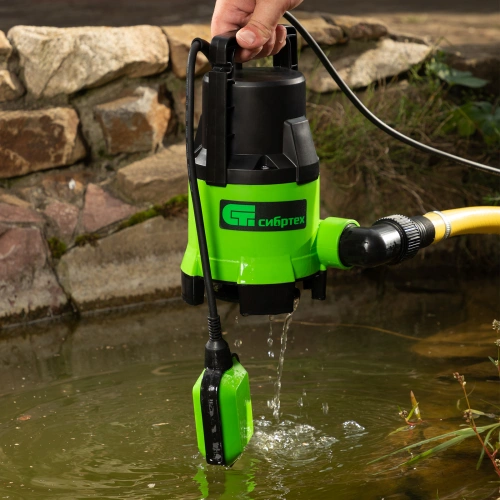 Дренажный насос для грязной воды СДН650-35, 650 Вт, напор 8 м, 11000 л/ч Сибртех купить в Москве с доставкой по всей России | ProtosMarket.ru