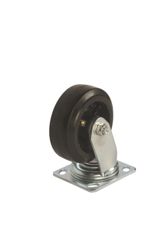 Колесо большегрузное поворотное SCd 55 125 мм обрезиненное (N) купить в Москве с доставкой по всей России | ProtosMarket.ru