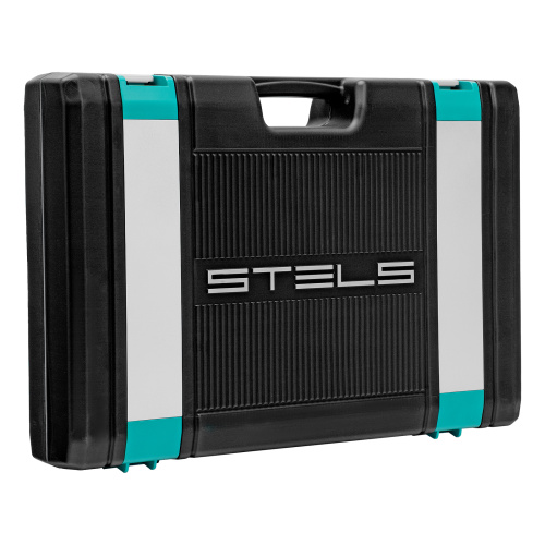Набор инструментов, 1/4", 1/2", Cr-V, S2, усиленный кейс, 119 предметов Stels купить в Москве с доставкой по всей России | ProtosMarket.ru