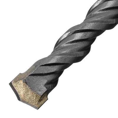 Бур по бетону, двойная спираль, три пылеотводящие кромки, 12 x 260 мм DENZEL по ценам производителя в Казани с доставкой по всей России