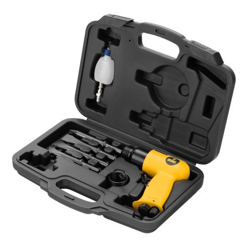 Пневматический молоток НР4500 + набор насадок, 113 л/мин, 4500 уд/мин Denzel купить в Москве с доставкой по всей России | ProtosMarket.ru