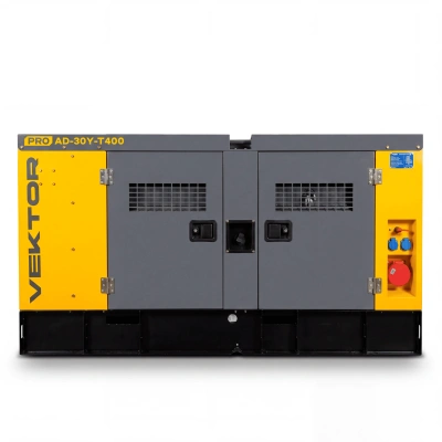 Дизельный генератор Vektor AD-30Y-T400 в шумозащитном кожухе с АВР по ценам производителя в Казани с доставкой по всей России