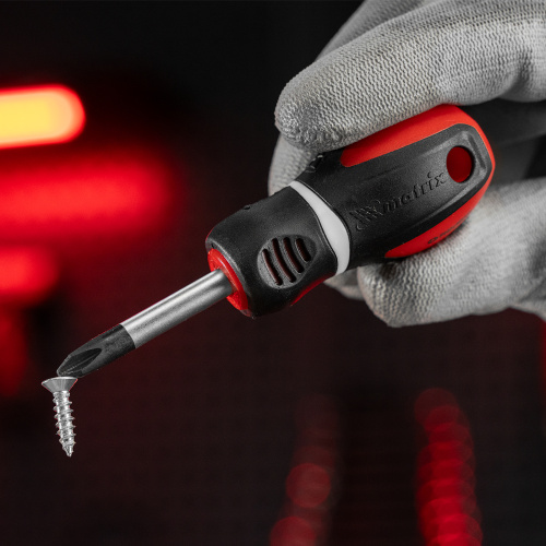 Набор отверток "Era", 8 шт, CrV, трехкомпонентная рукоятка Matrix купить в Москве с доставкой по всей России | ProtosMarket.ru