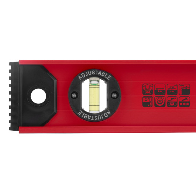 Уровень алюминиевый "Рельс", 400 мм, 3 глазка, усиленный Matrix по ценам производителя в Казани с доставкой по всей России