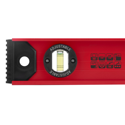 Уровень алюминиевый "Рельс", 400 мм, 3 глазка, усиленный Matrix по ценам производителя в Казани с доставкой по всей России