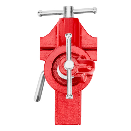 Тиски слесарные, 80 мм, настольные, поворотные, c наковальней MTX по ценам производителя в Казани с доставкой по всей России