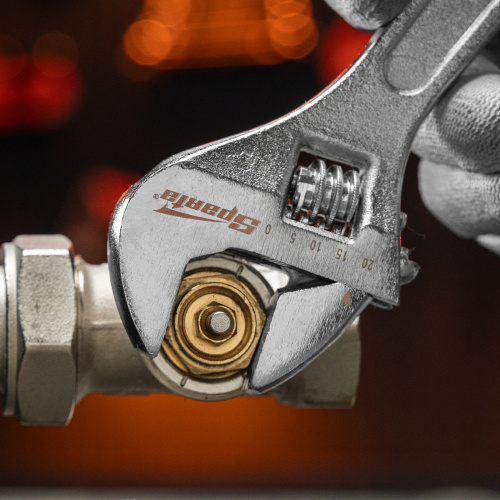 Ключ разводной, 200 мм, хромированный Sparta купить в Москве с доставкой по всей России | ProtosMarket.ru