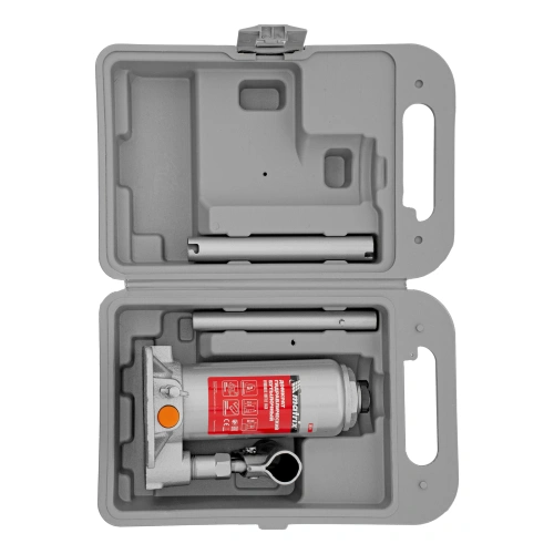 Домкрат гидравлический бутылочный, 3 т, h подъема 178-343 мм, в пластиковом кейсе Matrix по ценам производителя в Казани с доставкой по всей России