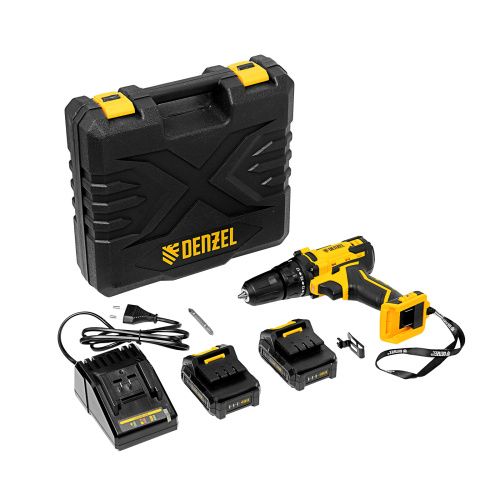 Дрель-шуруповерт аккумуляторная CDL-12-02BM, Li-Ion, 12 В, 2 акк. Denzel купить в Москве с доставкой по всей России | ProtosMarket.ru