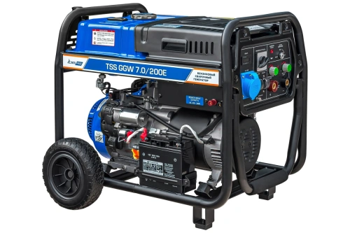Бензиновый сварочный генератор TSS PROF GGW 7.0/200E по ценам производителя в Казани с доставкой по всей России
