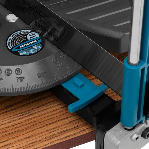 Стусло прецизионное, двухплоскостное, пила 600 мм, две прижимные струбцины, ограничительный упор Gross купить в Москве с доставкой по всей России | ProtosMarket.ru