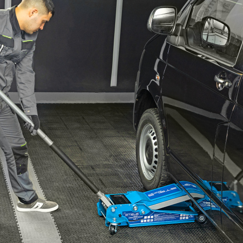 Домкрат гидравлический подкатной, быстрый подъем, 3.5т, Low Profile Quick, 100-565 мм, профессиональный Stels купить в Москве с доставкой по всей России | ProtosMarket.ru