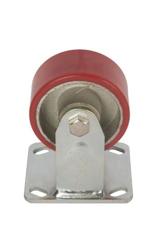 Колесо большегрузное неповоротное FCp 46 100 мм полиуретановое (F) купить в Москве с доставкой по всей России | ProtosMarket.ru