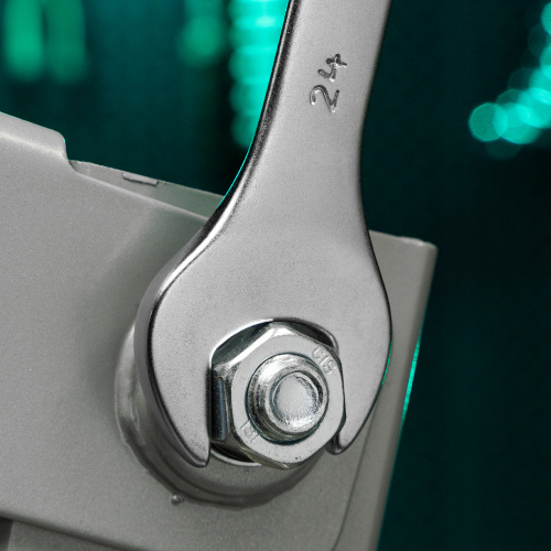 Ключ комбинированный, 24 мм, CrV, матовый хром Stels купить в Москве с доставкой по всей России | ProtosMarket.ru