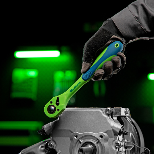 Ключ-трещотка 1/2", CrV, 72 зуба, с быстрым сбросом Сибртех купить в Москве с доставкой по всей России | ProtosMarket.ru