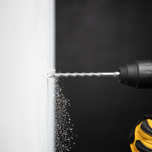 Бур по бетону, двойная спираль, три пылеотводящие кромки, 6 x 160 мм DENZEL по ценам производителя в Казани с доставкой по всей России