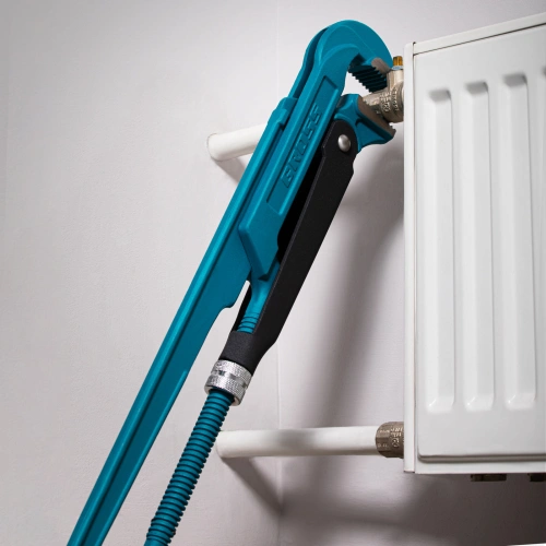 Ключ трубный рычажный 3, №4, цельнокованый, CrV, тип "L" Gross купить в Москве с доставкой по всей России | ProtosMarket.ru