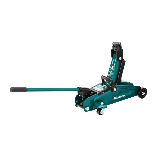 Домкрат гидравлический подкатной, 2 т, 127-330 мм, в пласт. кейсе Сибртех по ценам производителя в Казани с доставкой по всей России