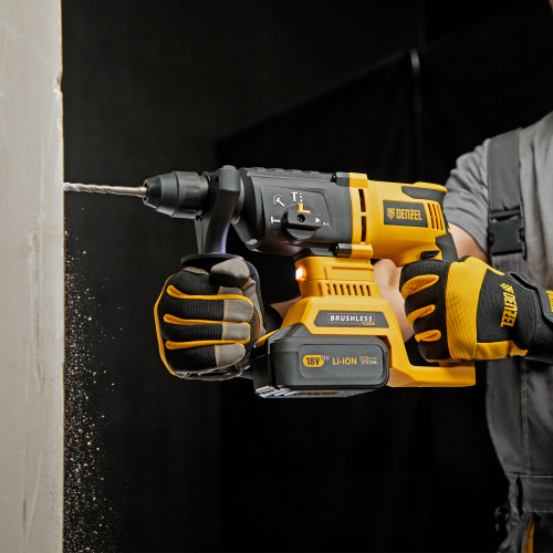 Перфоратор аккумуляторный BLRH-IB-26 Li-Ion, 18 В Denzel купить в Москве с доставкой по всей России | ProtosMarket.ru