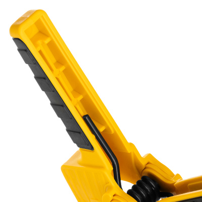 Струбцина клещеобразная, усиленная 100 х 80 мм, двухкомпонентные рукоятки Denzel по ценам производителя в Казани с доставкой по всей России