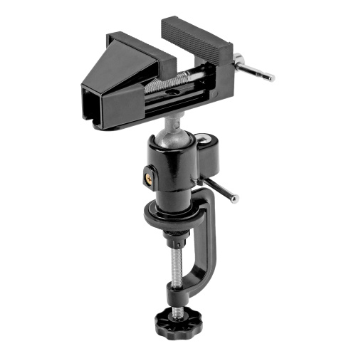 Тиски настольные, многофункциональные, сменная насадка, хомут для дрели, шарнирный механизм, 70 мм Matrix купить в Москве с доставкой по всей России | ProtosMarket.ru