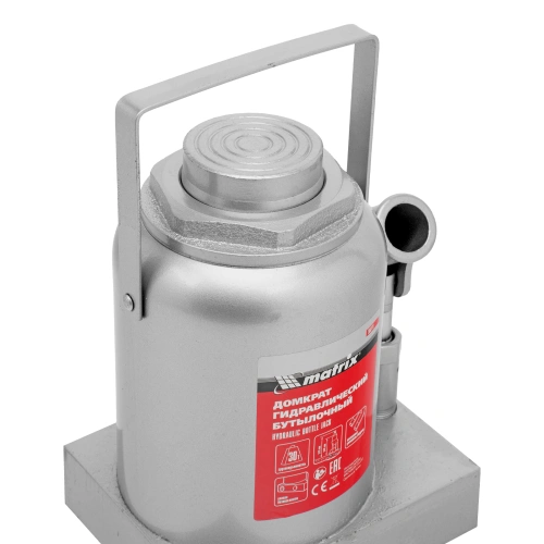 Домкрат гидравлический бутылочный, 30 т, h подъема 244-370 мм Matrix по ценам производителя в Казани с доставкой по всей России