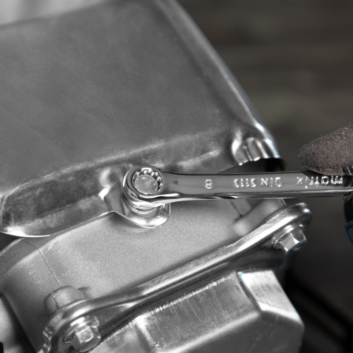 Набор ключей комбинированных, 6-22 мм, 12 шт, CrV, полированный хром Matrix купить в Москве с доставкой по всей России | ProtosMarket.ru