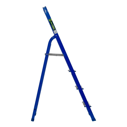 Стремянка, 4 ступени, стальной профиль, алюминиевые ступени Сибртех купить в Москве с доставкой по всей России | ProtosMarket.ru