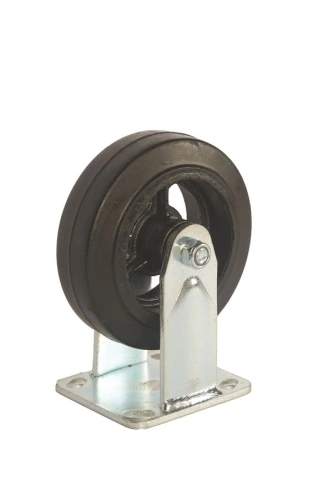 Колесо большегрузное неповоротное FCd 63 150 мм обрезиненное (F) по ценам производителя в Казани с доставкой по всей России