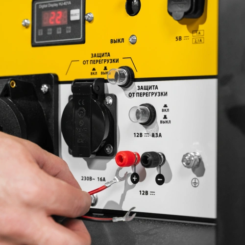 Генератор дизельный DES-55, 5,5 кВт, 230 В, 11 л, ручной стартер Denzel купить в Москве с доставкой по всей России | ProtosMarket.ru