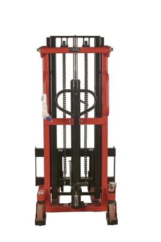 Штабелер гидравлический 1,0 т 2,0 м TOR CTY-EH с раздвижными вилами по ценам производителя в Казани с доставкой по всей России