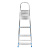 Стремянка, 4 ступени, стальная, оцинкованная Сибртех по ценам производителя в Казани с доставкой по всей России