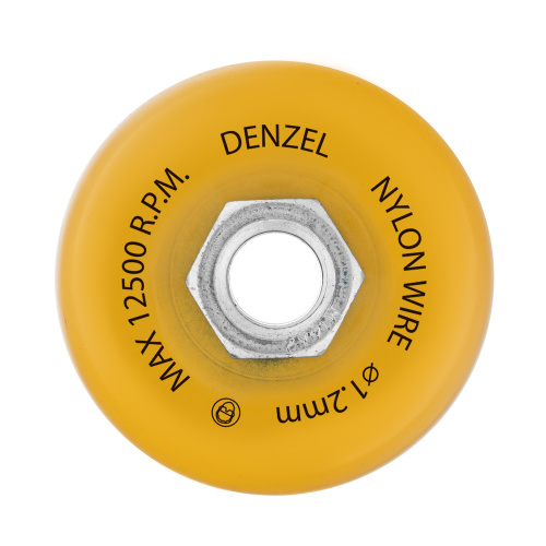 Щетка для УШМ, 75 мм, Чашка, нейлоновая щетина, М14 Denzel по ценам производителя в Казани с доставкой по всей России