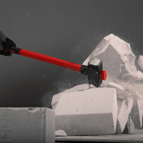 Кувалда, 3000 г, фибергласовая обрезиненная рукоятка Matrix купить в Москве с доставкой по всей России | ProtosMarket.ru