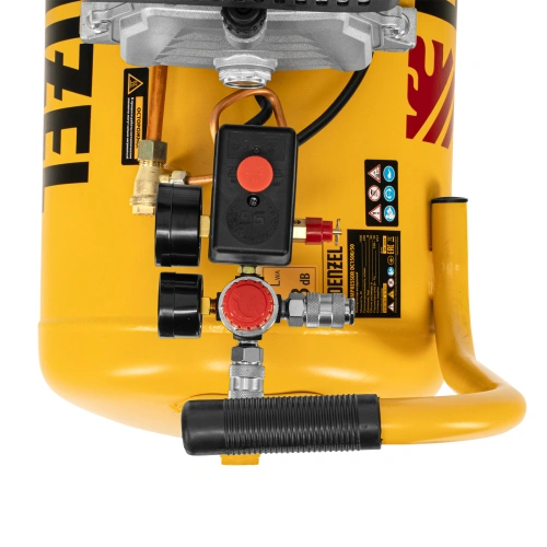 Компрессор воздушный, прямой привод DC1500/50, 1.5 кВт, 50 литров, 220 л/мин Denzel по ценам производителя в Казани с доставкой по всей России