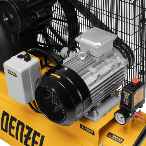 Компрессор воздушный рем. привод BCV 4000-T/100, 4,0 кВт, 100 литров, 690 л/мин Denzel по ценам производителя в Казани с доставкой по всей России