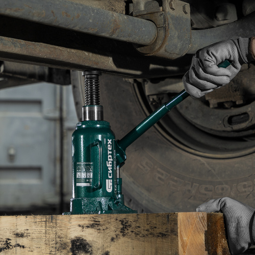 Домкрат гидравлический бутылочный, 16 т, 205-400 мм Сибртех купить в Москве с доставкой по всей России | ProtosMarket.ru