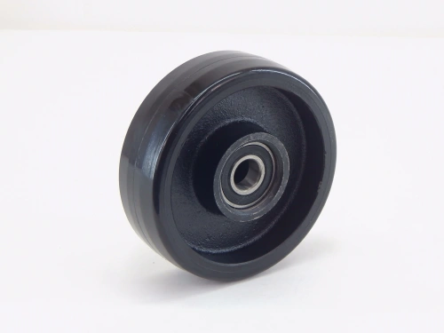 Колесо полиуретан 150х50 мм с подшипником для тележек гидравлических BFWL/BFL10/BFL15 по ценам производителя в Казани с доставкой по всей России