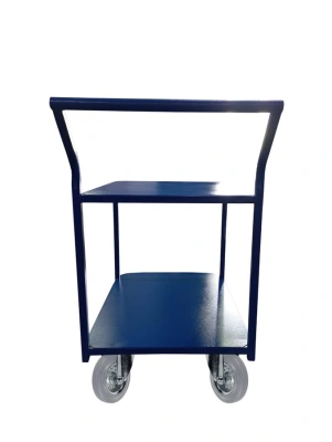 Тележка платформенная TOR ТП-2Я (600х900) 2х-ярусная (160мм) по ценам производителя в Казани с доставкой по всей России