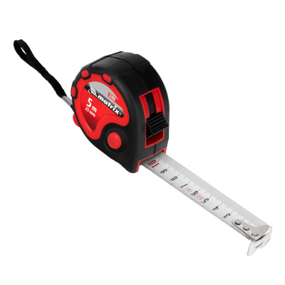 Рулетка Status 3 fixations,5 м х 25 мм,двухкомпонентный корпус,3 фиксации ленты Matrix по ценам производителя в Казани с доставкой по всей России